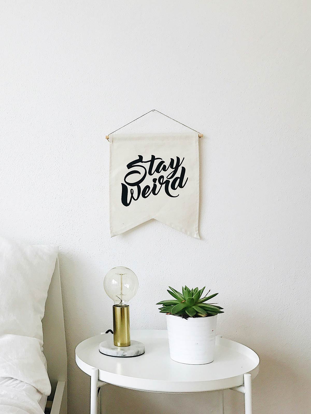 Stay Weird Wall Art