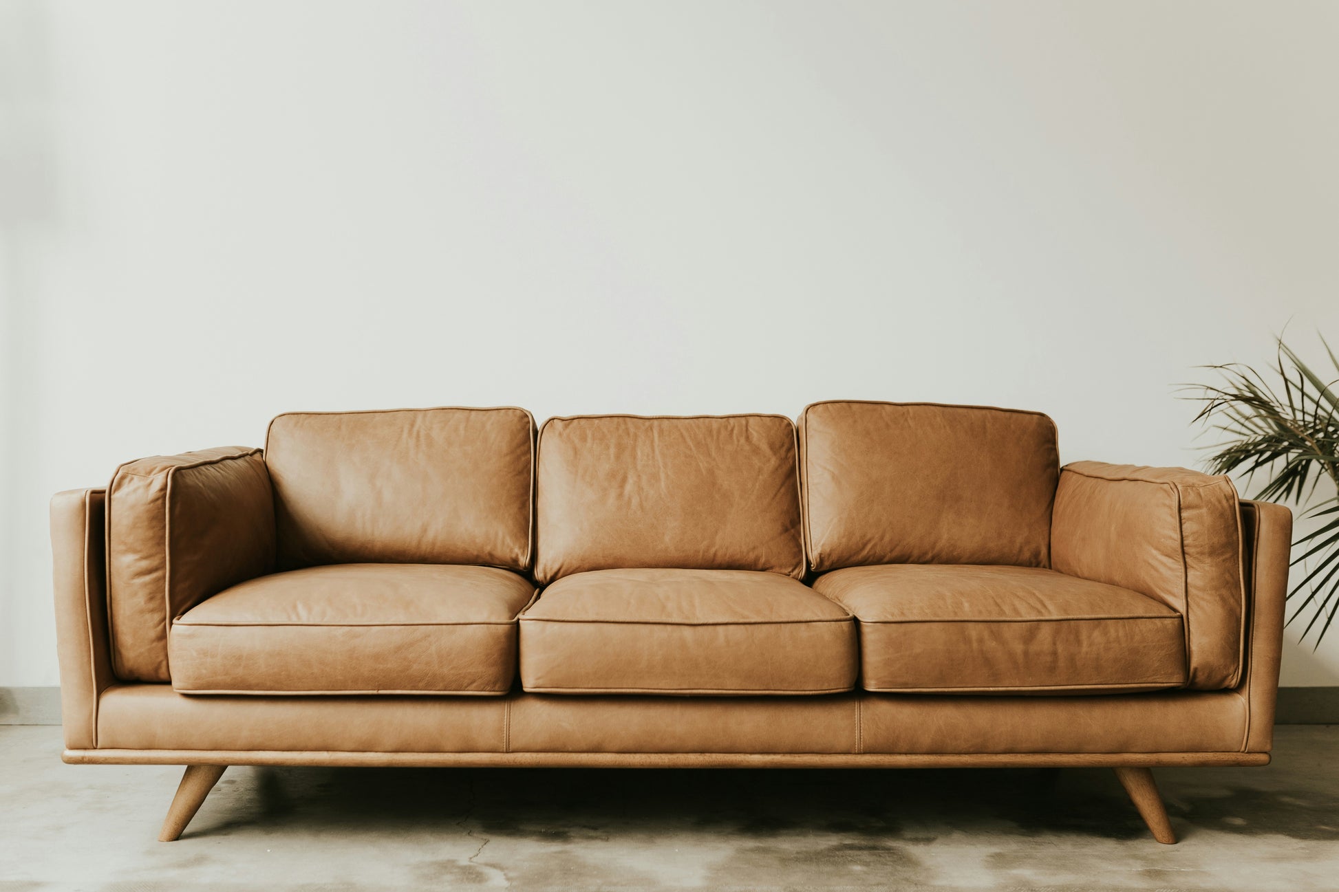 The Charles Leather Sofa