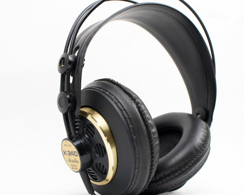 Black headphones