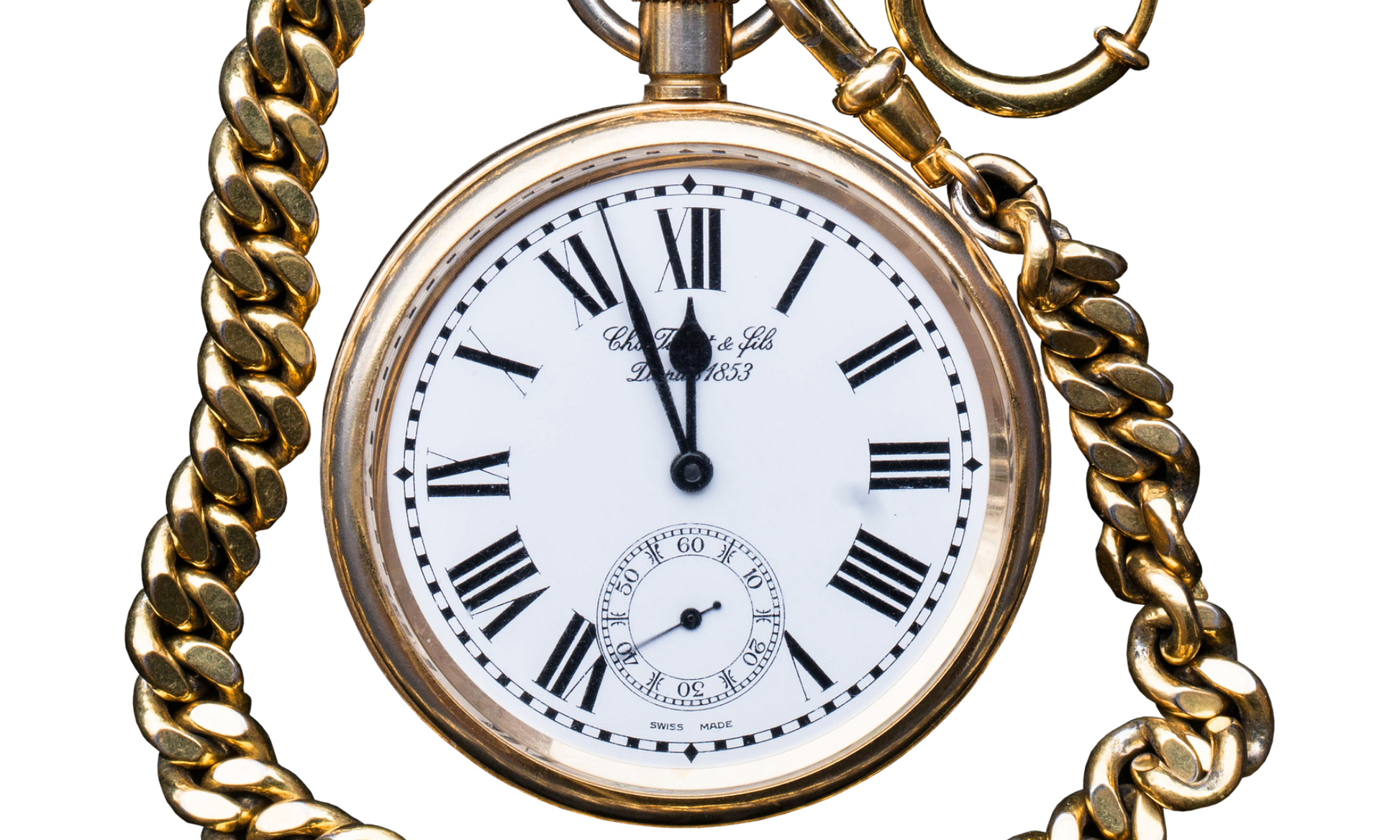 Gold Pocket Watch